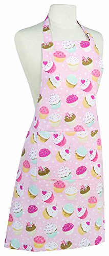 Kitchen Style by Now Designs Basic Apron, Cupcakes