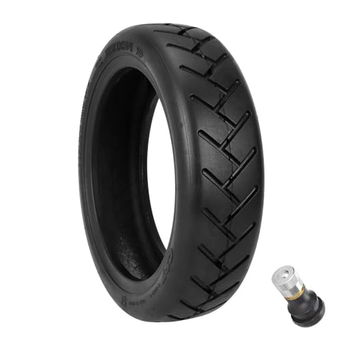 Satgoo Neumáticos Sin Cámara para 10 Pulgadas Patinete Eléctrico para Xiaomi 4 Pro/4 Lite, Rueda 250x54, Caucho Butílico, Resistente a Pinchazos, Amortiguador, Todo Clima, Duradero, Conducción Suave
