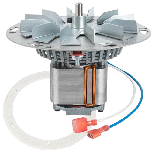 A-E-027 Combustion Blower Fan Motor Replacement for Breckwell Pellet Stove P22, P23, P24, P26, P2000, P2700, Big E Models