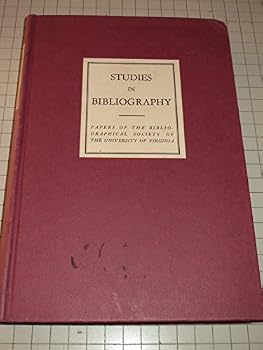 Studies in Bibliography: Papers: 036