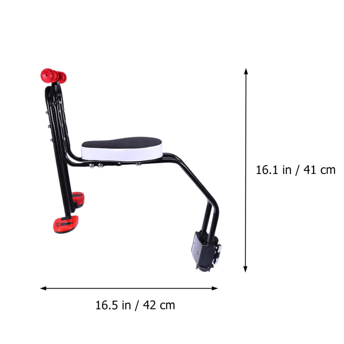 Seggiolino per Bici con Sgancio Rapido, Sicurezza