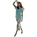 Produktbild ANDRA Pyjamas Frau Hälfte Hülle Sommer aus Baumwolle Größen ab I Av 0884 - Tiffany, V