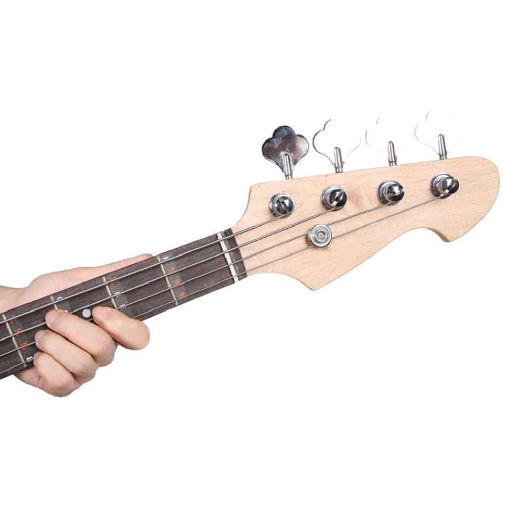 Basso Chitarra Tastiera Note Mappa Decalcomanie/Adesivi,4 Corde - Foto 11