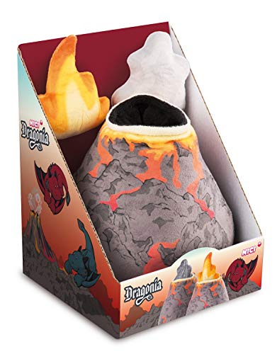 NICI- Collezione Dragonia: Peluche Vulcano con