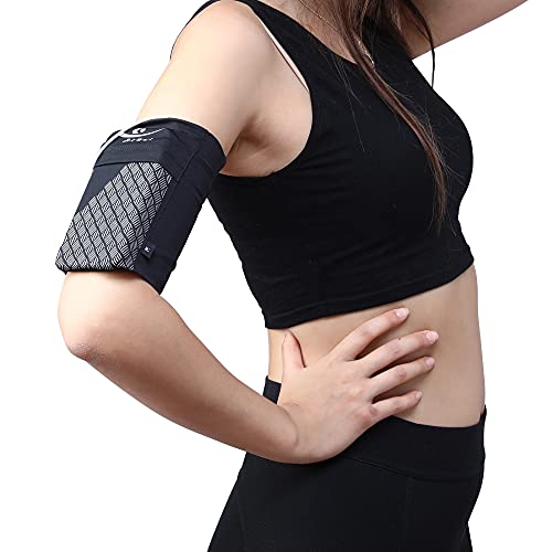Hirui Universal Sports Armband Cell Phone Armband Sleeves Running Armband For Exercise Workout, Compatible With Iphone 14/14Plus/Pro Iphone 13/12/11 Samsung Galaxy All Phones (X-Large, Black) #TOP4