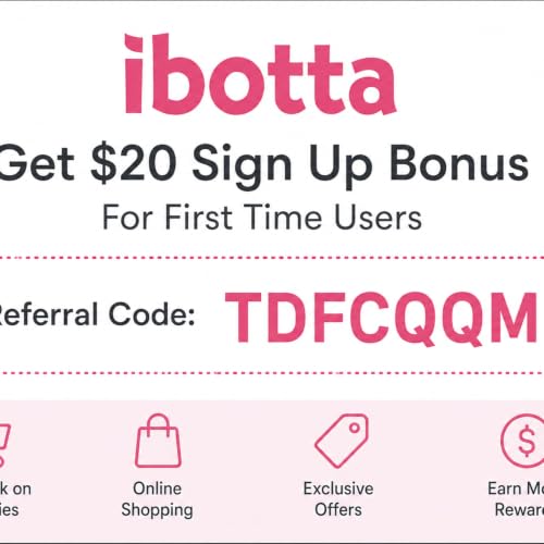 New Ibotta Referral Code $20 [TDFCQQM] For First Time Users copertina