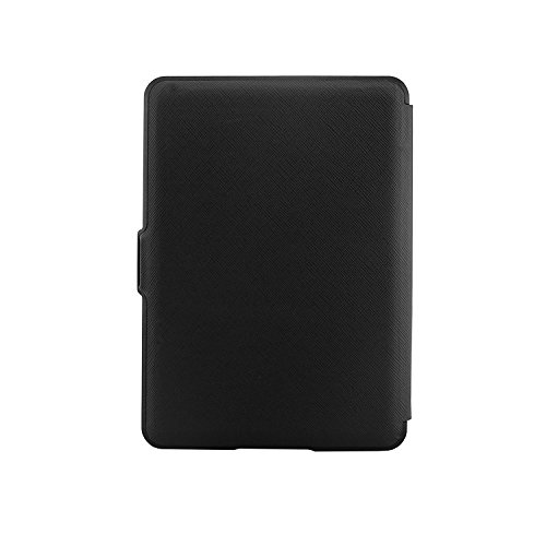 Capa para Kindle Básico da 7a geração (2014-2016) - Rígida - Fecho Magnético - Hibernação - Preta