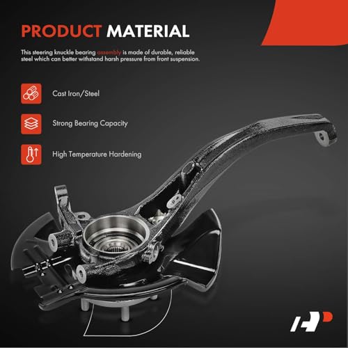 A-Premium Front Left Steering Knuckle & Wheel Bearing Hub Assembly by A-Premium - Used condition - Image 4