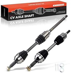 A-Premium Pair (2) Front CV Axle Shaft Assembly Compatible with Nissan Rogue 2008-2013 AWD, Rogue Select 2014-2015 AWD, All-Wheel Drive Only, Left and Right, Replace# 39101JG04C, 39100JM10A