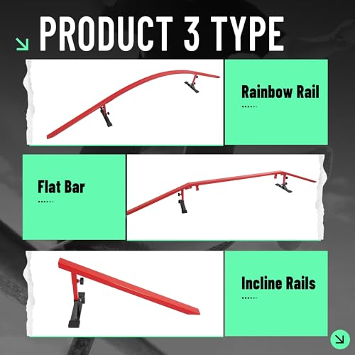 Gelacie Ultimate Skateboard Rail Kit