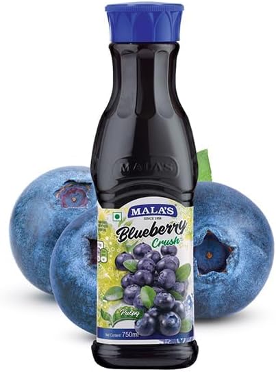 Mala's, Blue Berry Crush, 750 millilitre