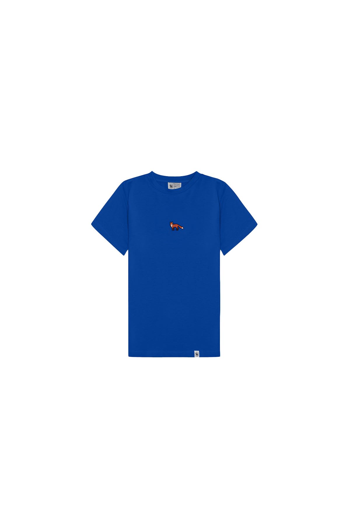 WWF MARKET Kızıl Tilki Çocuk T-shirt - İndigo Mavi7-8 Yaş