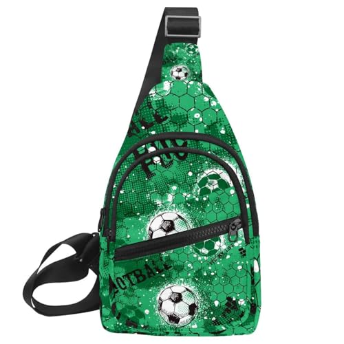 Bolsa de hombro tipo mensajero verde para hombre con tejido impermeable ligero