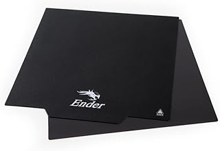 Creality Ender3 Magnetic Sticker with Edge (235 * 235mm), Ultra-Flexible Removable Magnetic 3D Printer Build Surface Heated Bed Cover for Ender 3 V2/Ender 3 pro/Ender 5 3D Printer