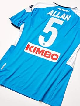 Kit Nom + Numéro SSC Napoli - Allan 5 - Maillot Domicile 19/20 - Kappa (Neuf Sans Boîte)