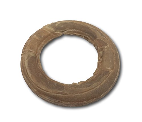 Top Dog Chews 6" Pressed Rawhide Ring 3 Pack #TOP3