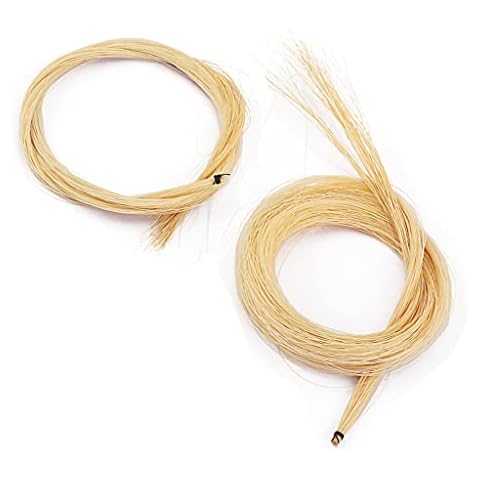 Alnicov Professional Violin Bow Hair 31.5 Inch Cover