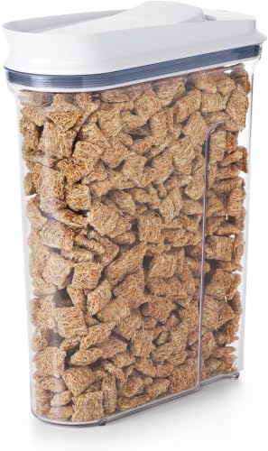 Image of OXO Good Grips POP Large Cereal Dispenser, 4.5 Qt | White | Airtight | Pack of 8