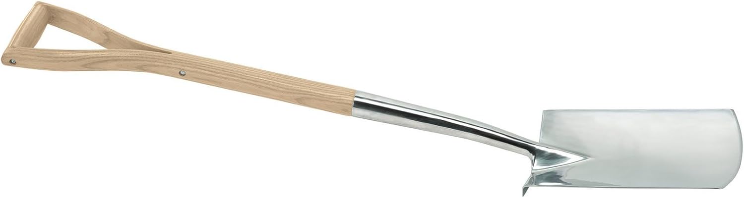 Draper Heritage 99014 Stainless Steel Digging Spade with Ash Handle