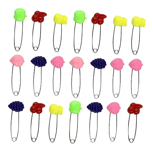 VANZACK Diaper Safety Pins 50pcs Baby Pins Compact Safe for Babies Multi-Purpose for Laundry Jewelry Craft Projects Random Style