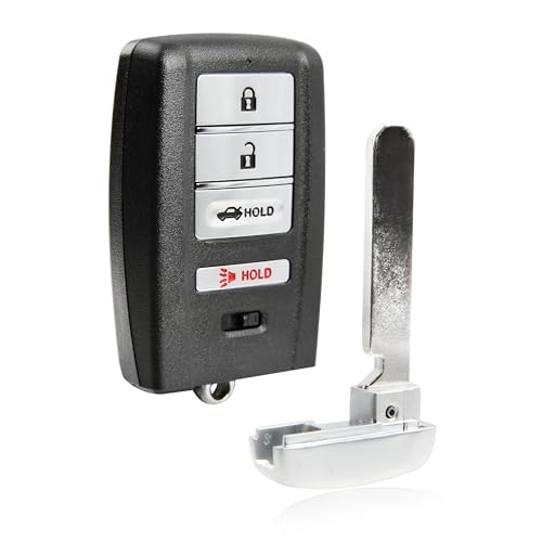 USARemote Keyless Entry Remote Key Fob 4-Button Car Replacement for 2018 2019 2020 Acura TLX ILX (KR5V2X, KR5V21, 72147-TZ3-A21)