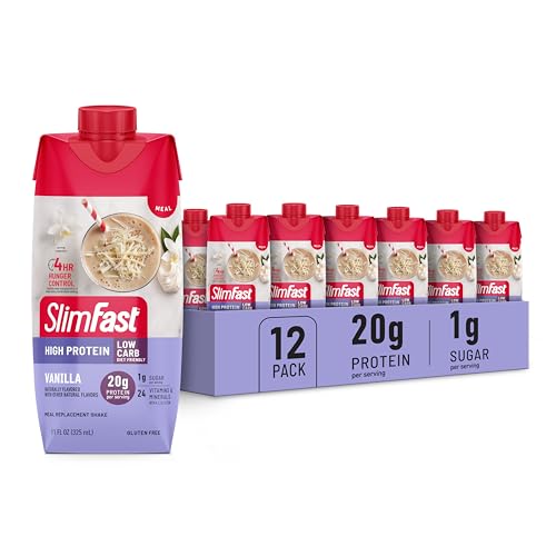 How many calories does a slimfast shake have