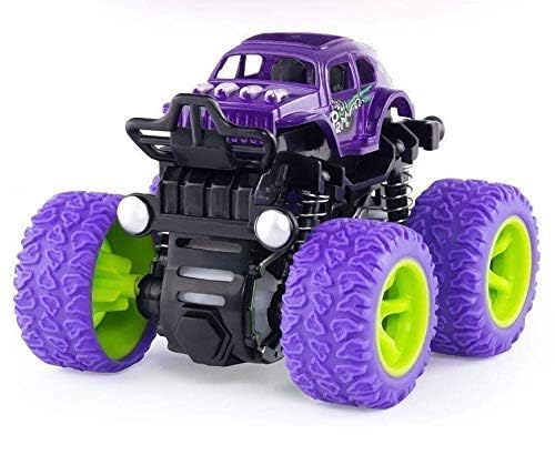 Robot Car Revolving Unbreakable Push and Go Toy 4 Wheel Friction Powered Mini Rock Monster Truck/car - Drive Vehicles Toys for Children with Big Rubber Tires (Pack of 2) Multicolor (B0DHC5M2CK) Amazon Price History, Amazon Price Tracker