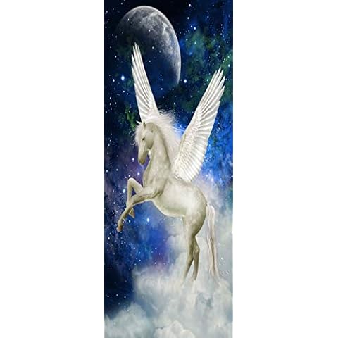 A.Monamour 3D Door Stickers - Pegasus in Sky Cover