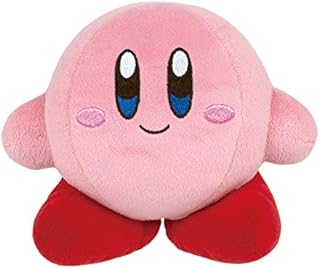 Sanei Kirby Adventure All Star Collection - KP01 - 5.5" Kirby Stuffed Plush
