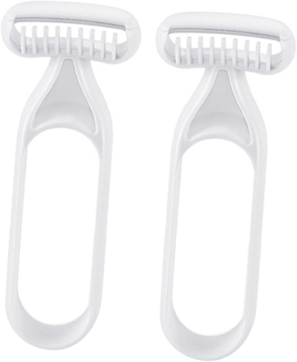2pcs Body Hair Trimmers for Women Safe Armpit Leg and Bikini Shaving Razor Manual Beauty Care Tool for Smooth Skin and Minimal Irritation Travel Friendly Design