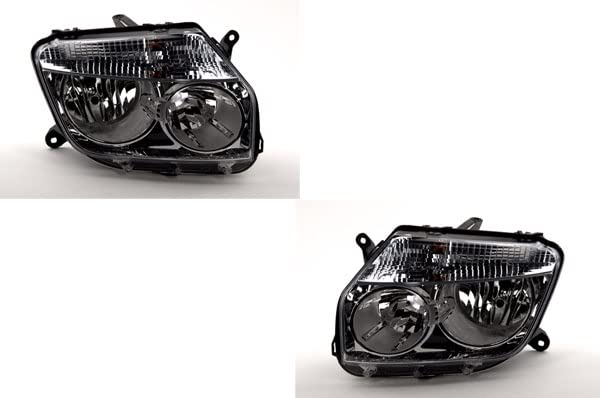 Johns Feux halogènes adaptés pour Dacia Duster 04/10-12/13 H7 H1 Ensemble Gauche Droite