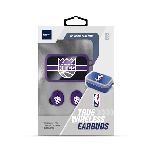 Image of SOAR NBA Wireless Sport Earbuds: Comfortable Fit & Convenient Charging