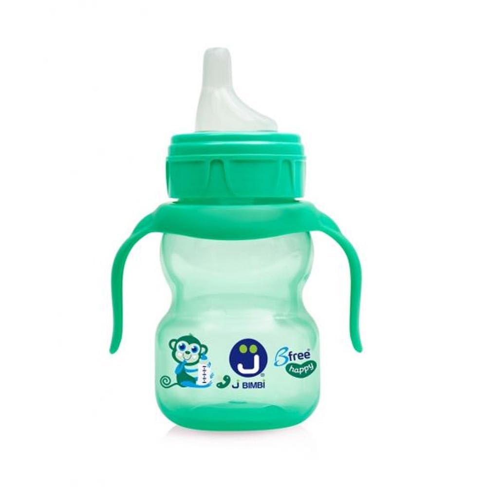 J Bimbi Sippi 1 - Tazza Primi Sorsi 6M+ Verde, 240Ml - 4