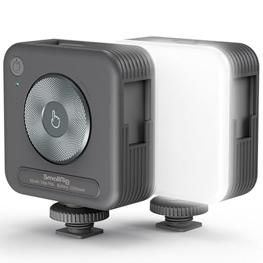 SMALLRIG P96 Luz de Video LED, Luces LED Portátiles para Cámaras, 96 Perlas LED para Iluminación de Video y Fotografía, Panel Recargable 2200mAh CRI95+ 2700-6500K - 3286B | Ya disponible en tu tienda friki favorita! En mundofriki.es!