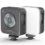 SMALLRIG LED Video Light P96 Camera Light With 2200mAh Battery, Portable Photography Lighting 2700K-6500K Bi-color LED for Video Conference/TikTok YouTube Vlogging/Photography - 3286B Grey