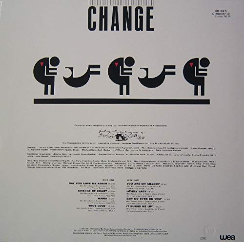 CHANGE OF HEART (45) UK WEA 1984