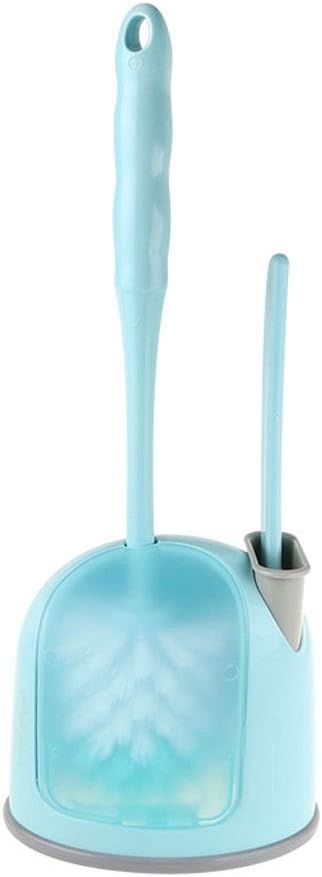 Toilet Brush Holder Toilet Brush, Toilet Brush and Bracket Set, Do not Hurt The Surface of The Toilet, Strong Cleaning Power, Toilet Brush with Holder