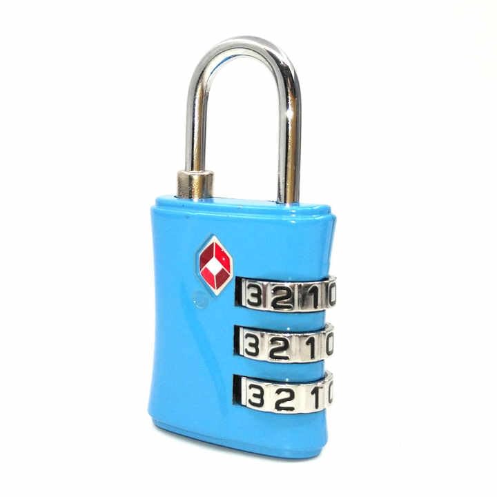 QUIRA Small Combination Lock for Locker, 3 Digit Padlock Combination, Padlocks for Gym Locker, Travel Suitcase (Multicolour)-image-47