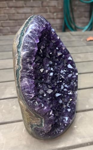 Image of Extreme Rocks & Fossils Superior Best Amethyst Cluster (Deep Purple Amethyst, Unique Specimens 8 to 10 lbs)