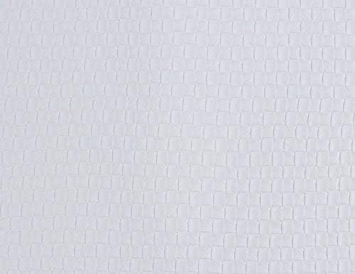 Wintop Faux Leather Placemat, 13"X18", Set of 6, White