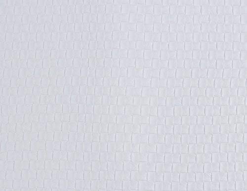 Wintop Faux Leather Placemat, 13"X18", Set of 6, White