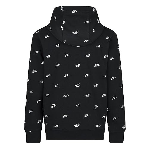 Nike Boy's NSW Club SSNL GFX Pullover Hoodie (Toddler/Little Kids/Big Kids)2
