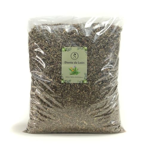 Diente de León Seco para Infusión 100% Natural – Raíz y Hojas de Taraxacum – Té Detox Adelgazante en Bolsitas o a Granel (100 g, Diente de León)