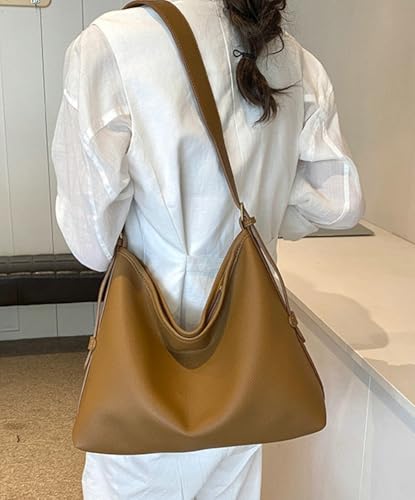 Soft Vegan Leather Shoulder Bags for Women Casual Crossbody Tote Purse Handbag Ladies Work Top Handle Satchels 2psc2