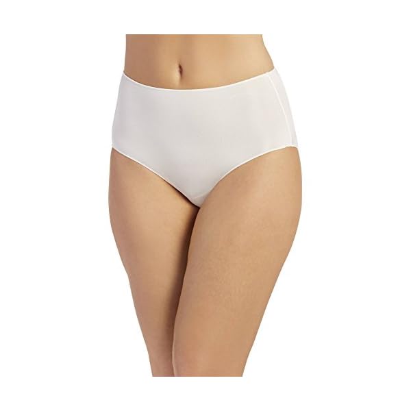 Jockey-Womens-No-Panty-Line-Promise-Tactel-Hip-Brief Jockey Women's Underwear No Panty Line Promise Tactel Hip Brief, Ivory, 8