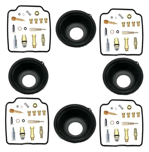 Kit réparation carburateur Yamaha FZX750 Fazer 1988-1989 avec membrane et joints de rechange