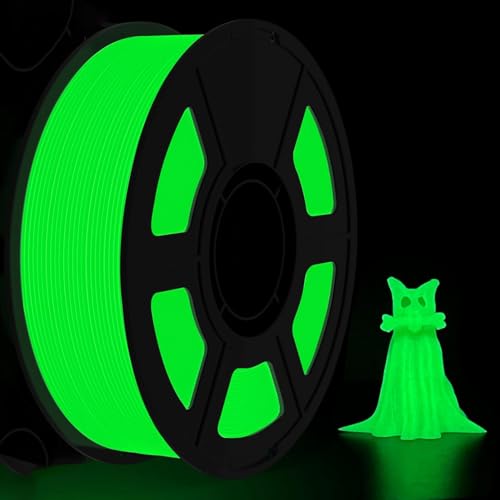 Image of Glow in the Dark PLA 3D Printer Filament 1.75mm Filajoy3D 3D Printing Filament 250g Dimensional Accuracy + /- 0.02mm for Most FDM 3D Printers Green