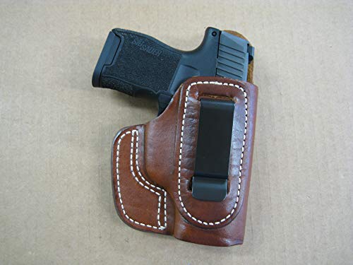 Azula IWB in The Waistband Concealed Carry Leather Holster for Beretta Tomcat 32 Black RH