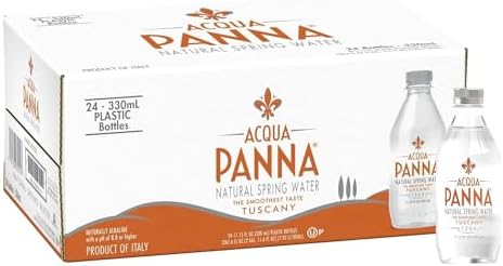 Acqua Panna Plastic Water Bottles (330ml x 24 bottles)
