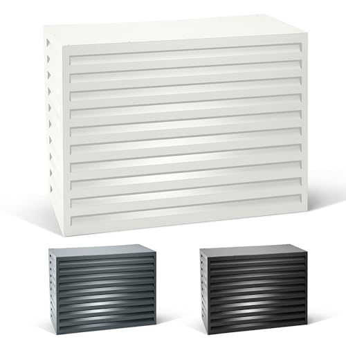 EVOLAR Aluminium Heat Pump Cover White